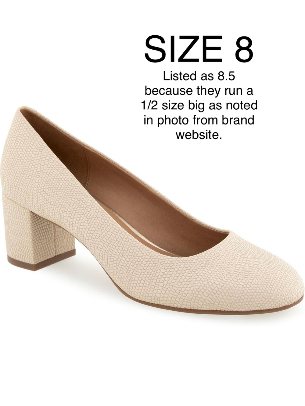 SIZE 8 Aerosoles Ebel Women’s Heels